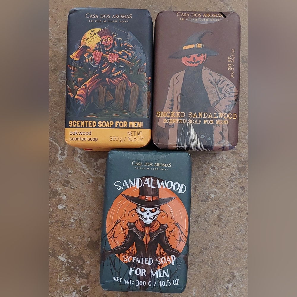 3 pack Casa Dos Aromas mens soap